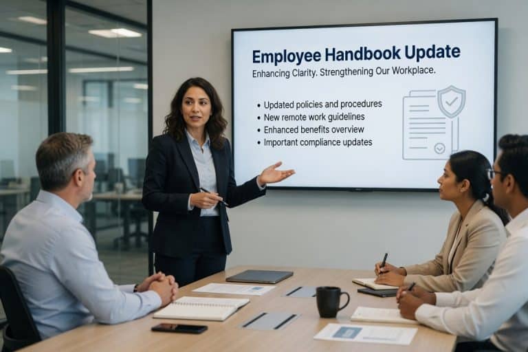 Employee Handbook Updates Employers Should Review This Year