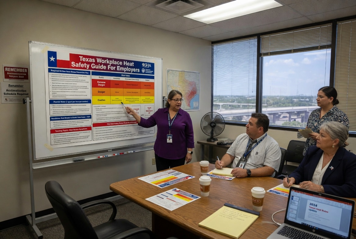 Texas Workplace Heat Safety Guide For Employers