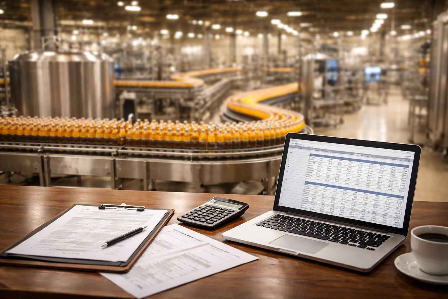 Beverage Production Company Payroll Services