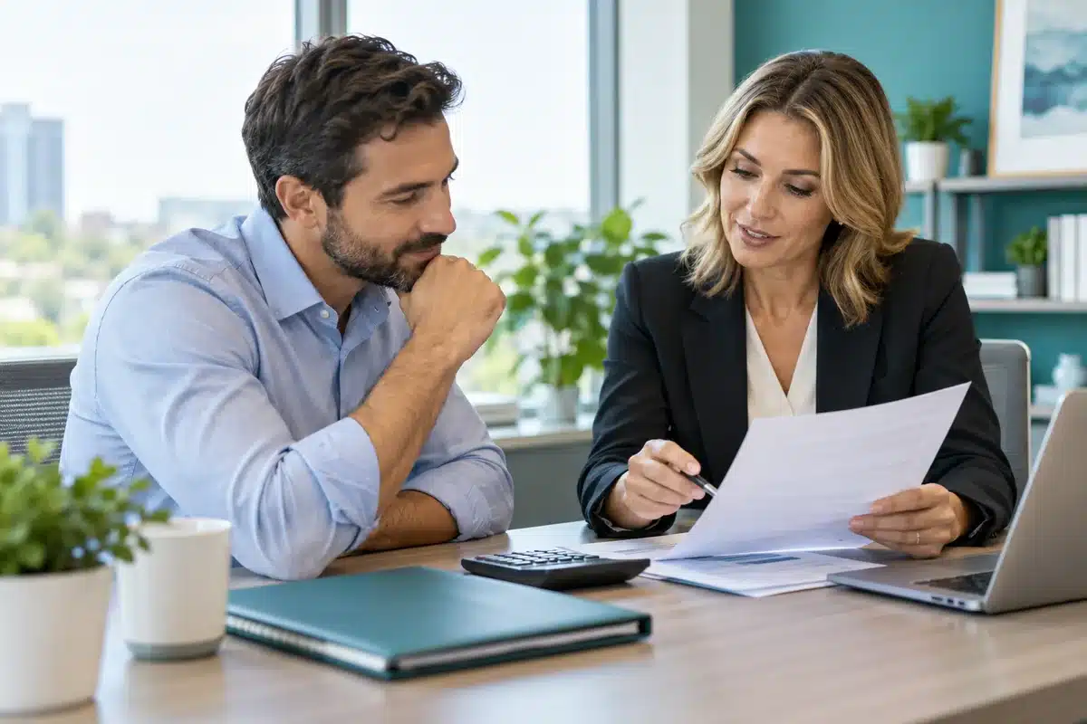 HSA Rules: Eligibility, Contributions and Coverage Changes Employee reviewing HSA eligibility rules with a benefits adviser