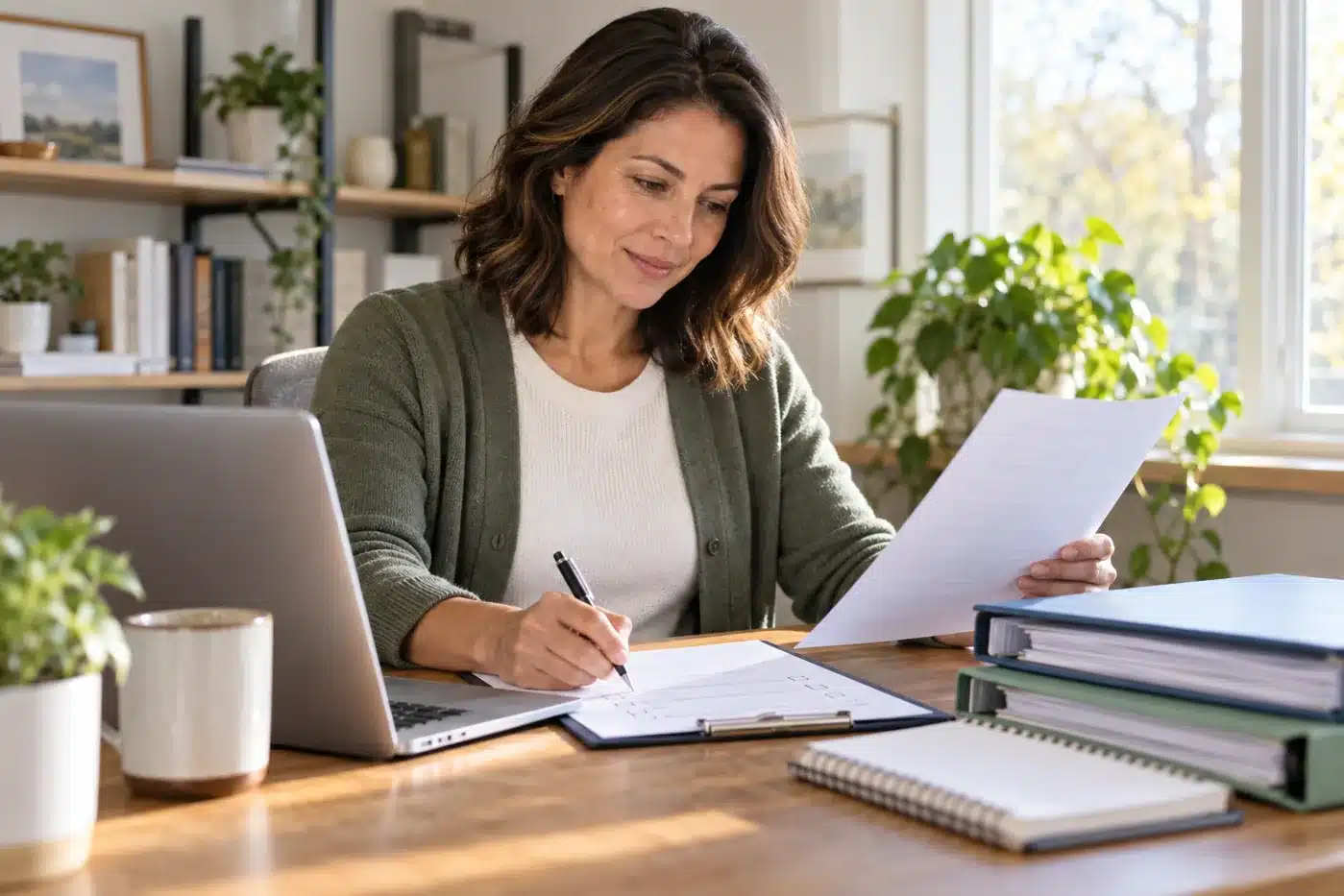 Do I Have to Re-Enroll in Benefits Every Year? Employee completing a yearly checklist to re-enroll in benefits